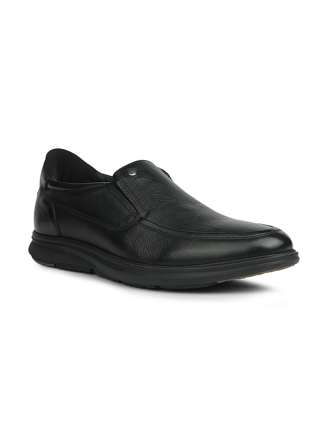 Hush Puppies Round Toe Slip-On Formal Shoes-image-4
