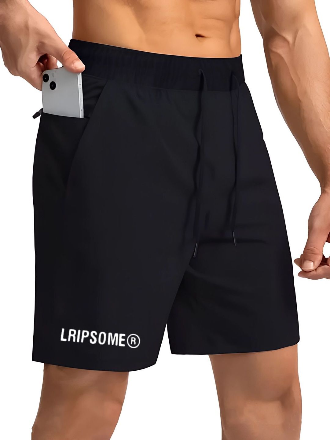LRIPSOME Men High-Rise Running Sports Shorts-picture-32