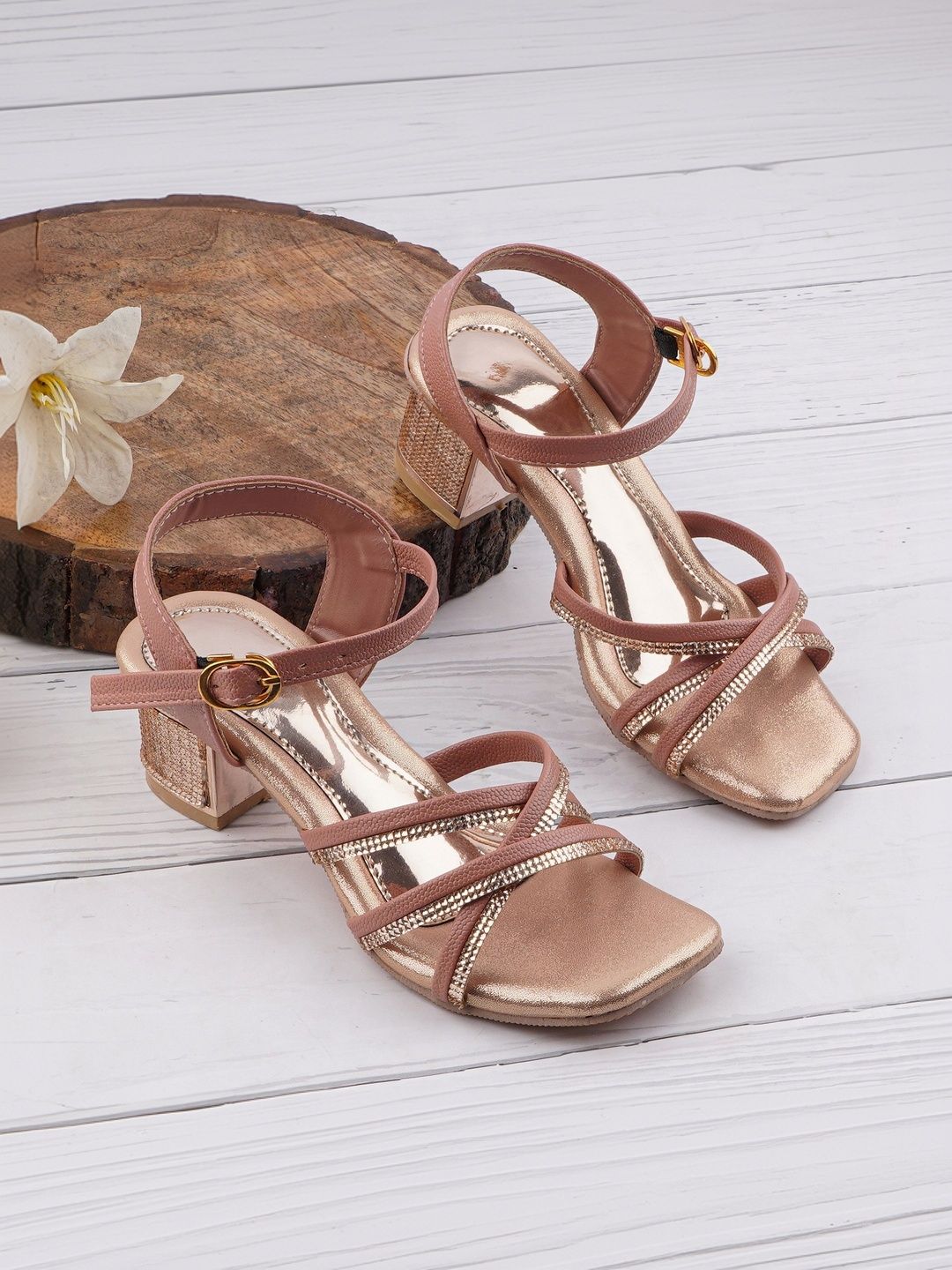 LMG Lifestyle Girls Party Block Sandals-picture-41