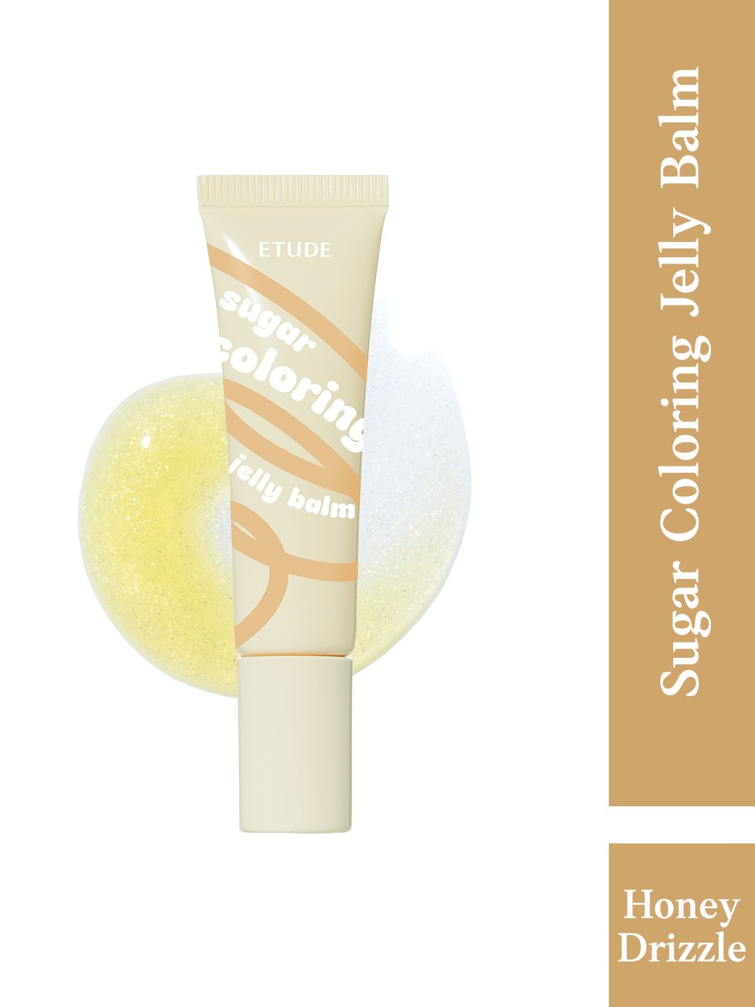ETUDE Sugar Coloring Jelly Lip Balm with Shea Butter & Trehalose - Honey Drizzle 02-image-15