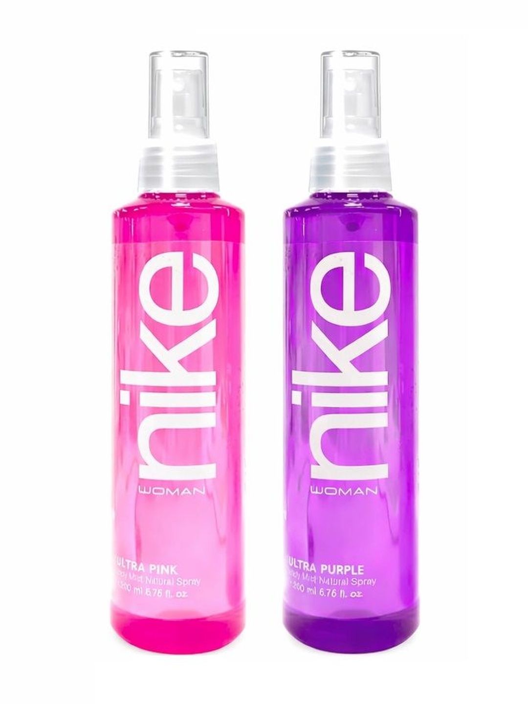 Nike Fragrances Set Of 2 Women Ultra Pink & Ultra Purple Body Mist & Spray- 200 ml Each-picture-30