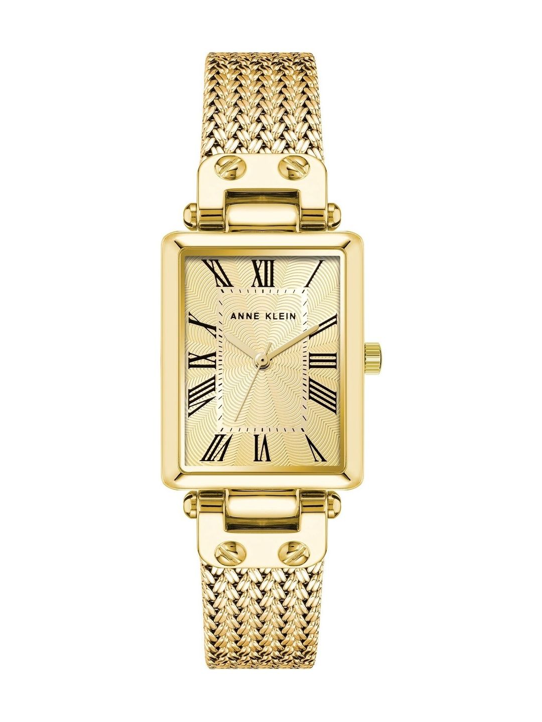 ANNE KLEIN Women Dial & Bracelet Style Straps Analogue Watch AK 3882CHGB-image-19