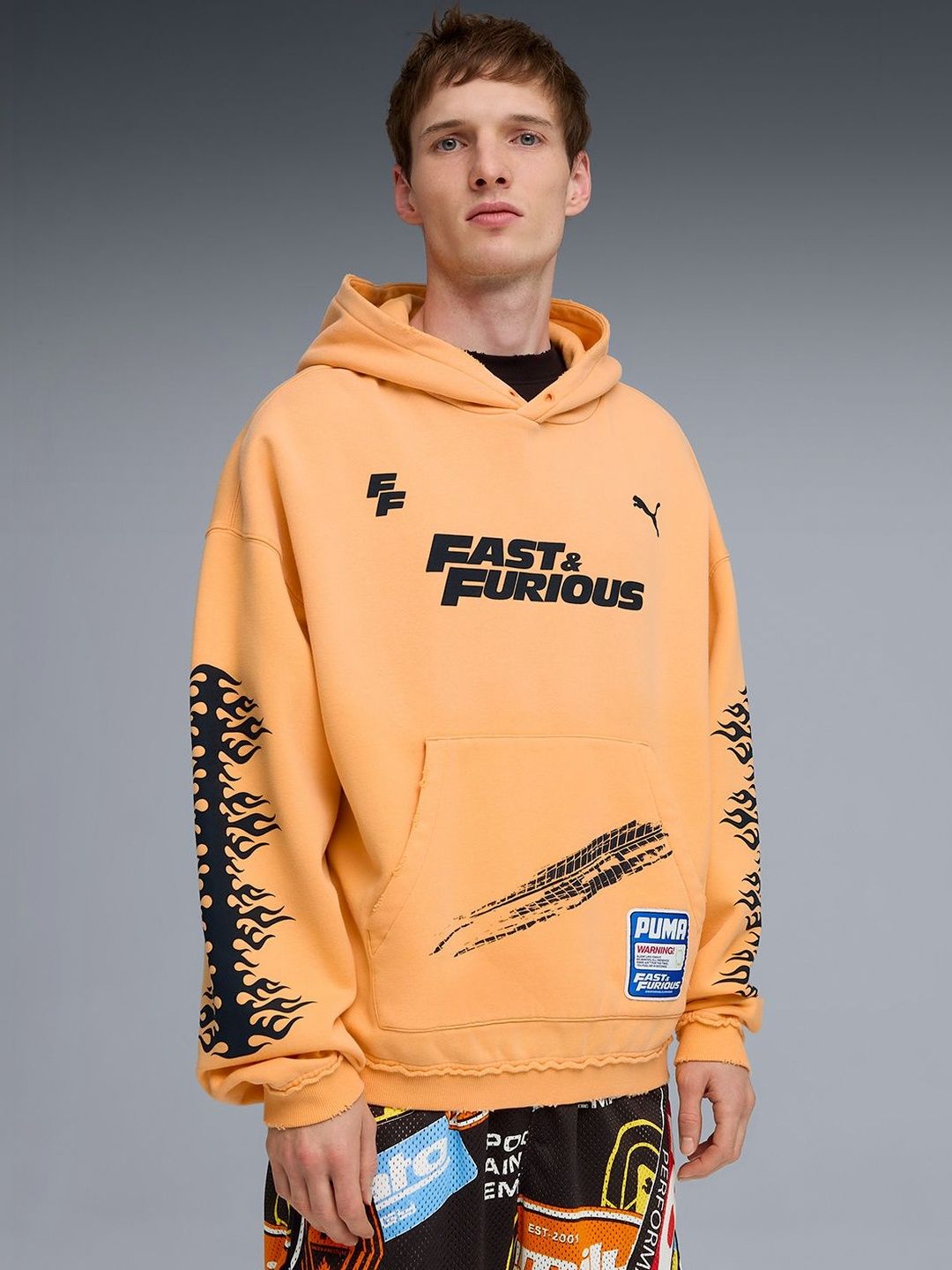 Puma X FAST & FURIOUS Men's Printed Basketball Hoodie-picture-11