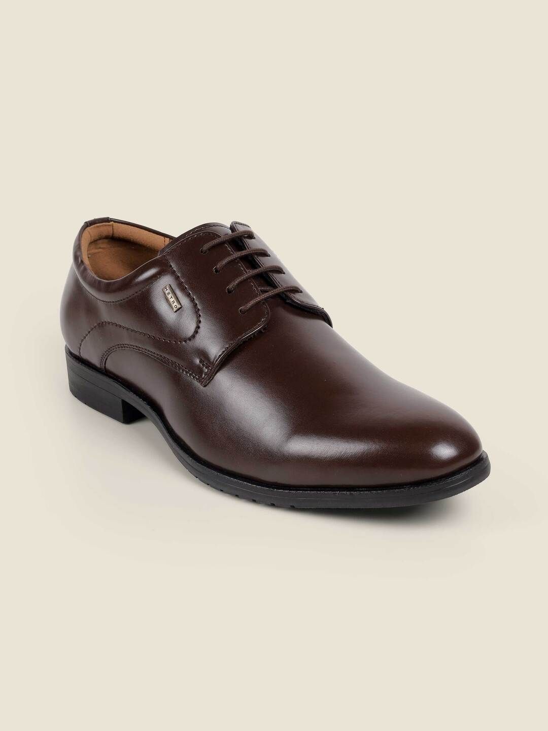 Metro Round Toe Lace-Ups Oxfords Formal Shoes-picture-29