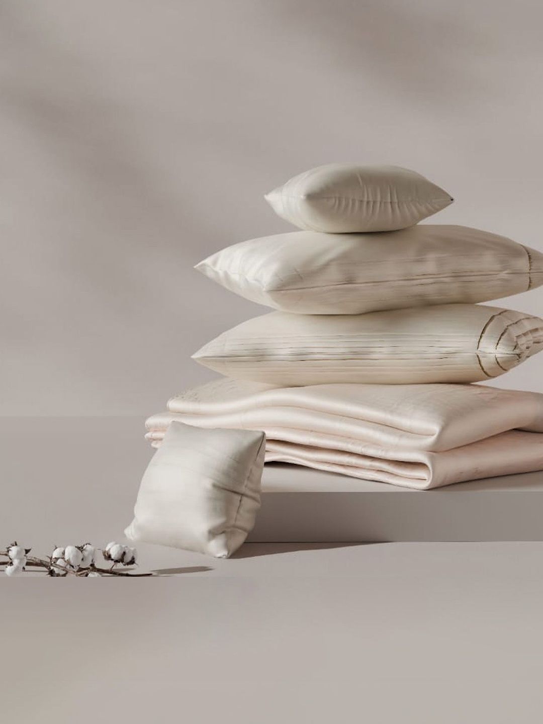 NESTERRA Off White Polycotton Double King Superfine Bedding Set-image-5