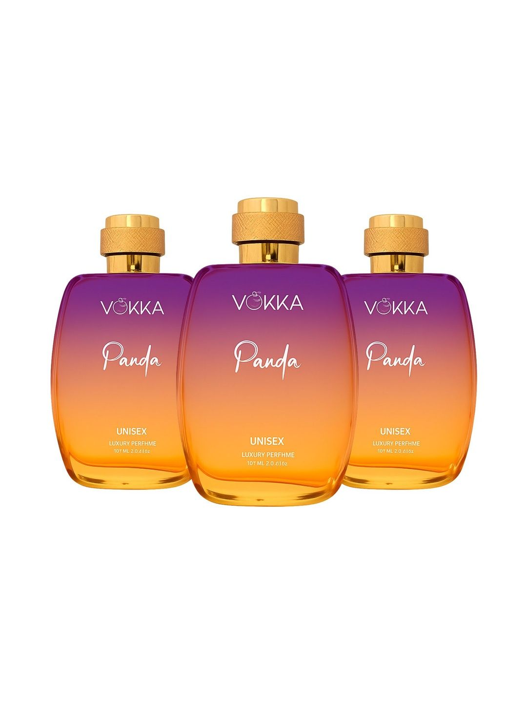 VOKKA Set Of 3 Unisex Panda Long Lasting Eau De Parfum - 100 ml Each-picture-31