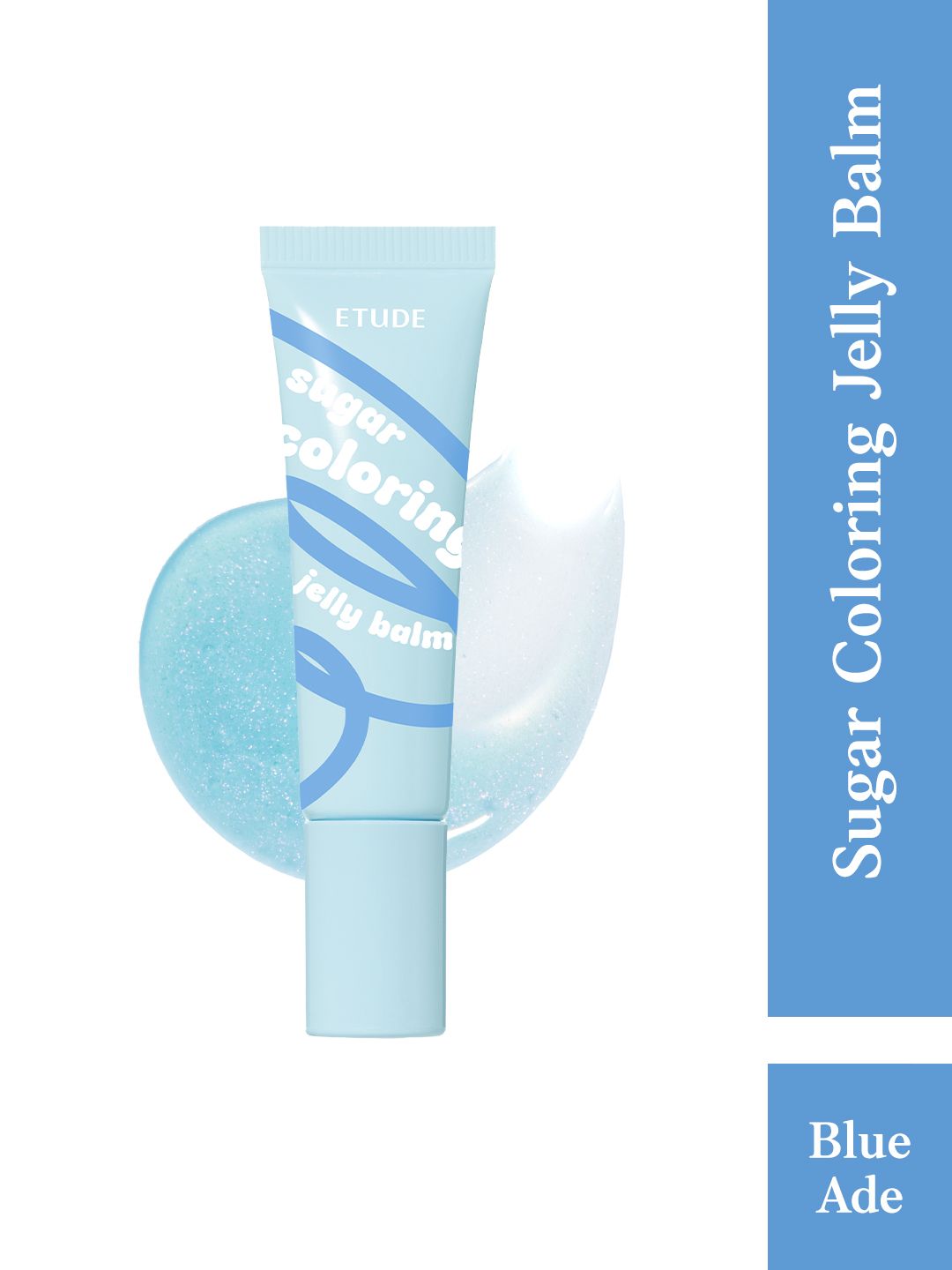 ETUDE Sugar Coloring Jelly Lip Balm with Shea Butter & Trehalose - Blue Ade 04-image-42