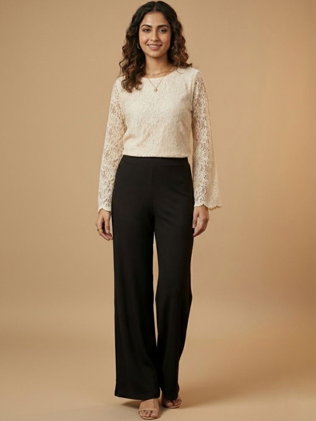 DTR FASHION Women Comfort High-Rise Trousers-picture-24