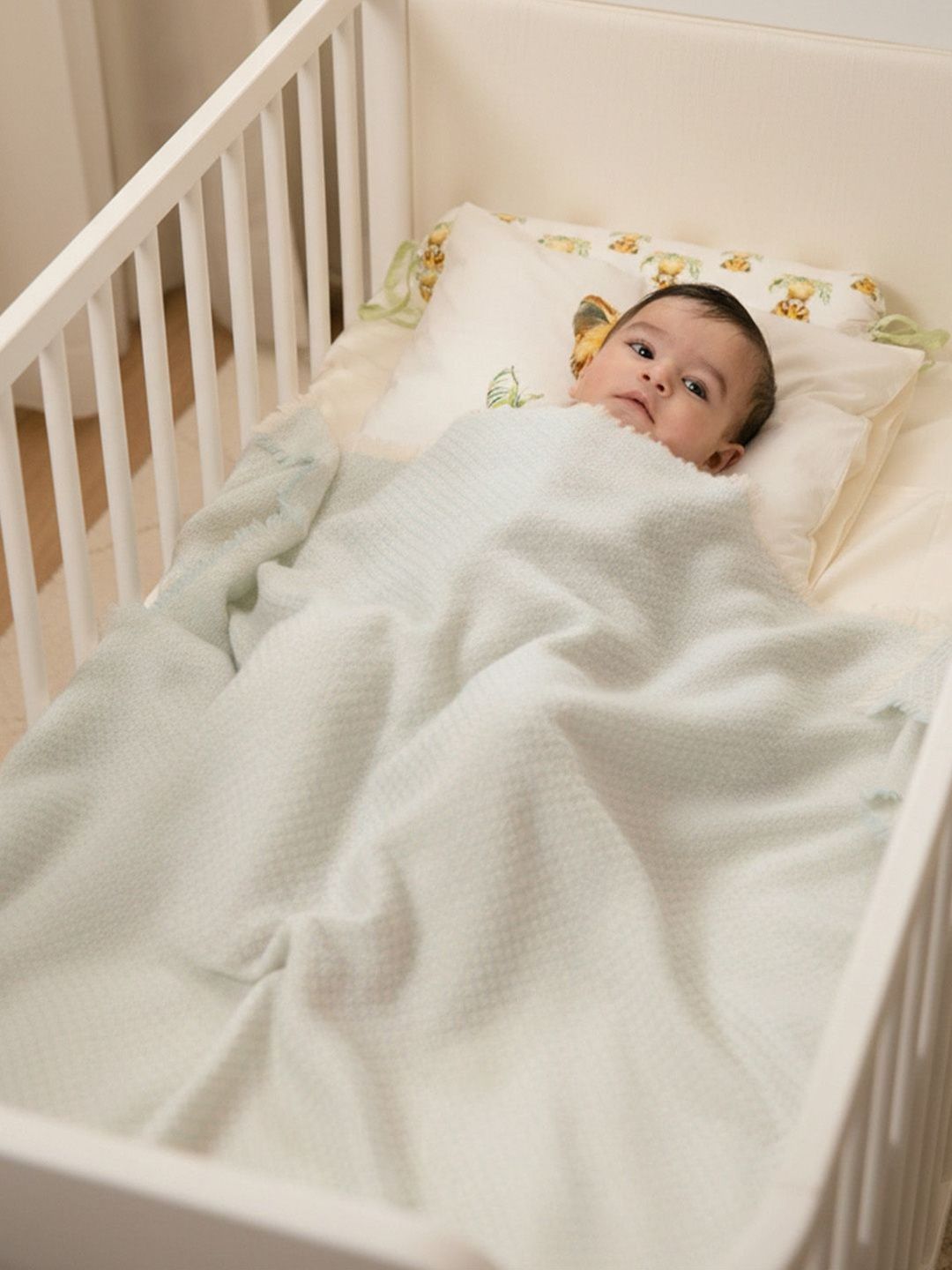THE BABY TRUNK Blue & White Woollen Core-image-2