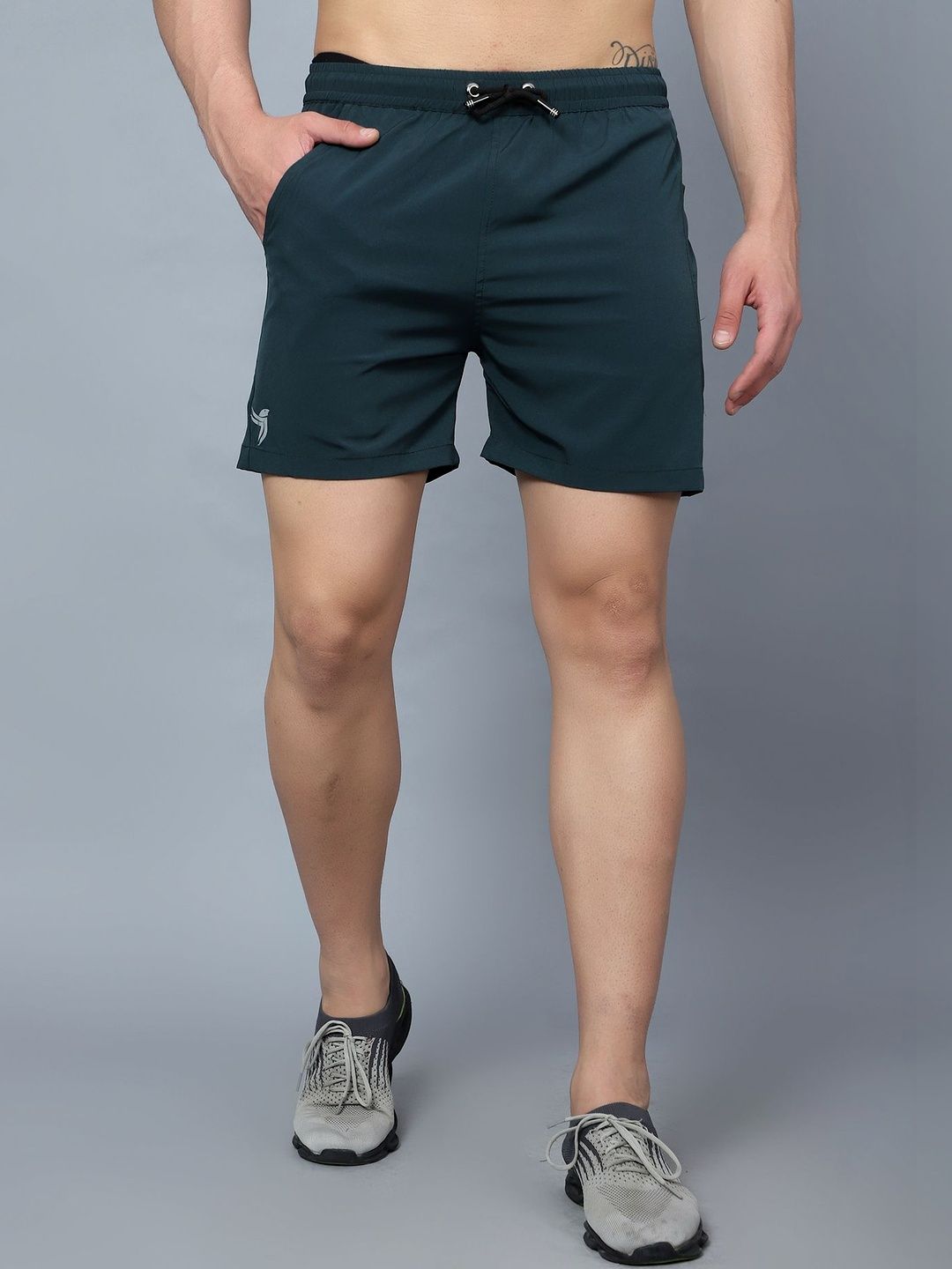 MENTOOS Men Slim Fit Training or Gym Sports Shorts with Antimicrobial Technology-image-33