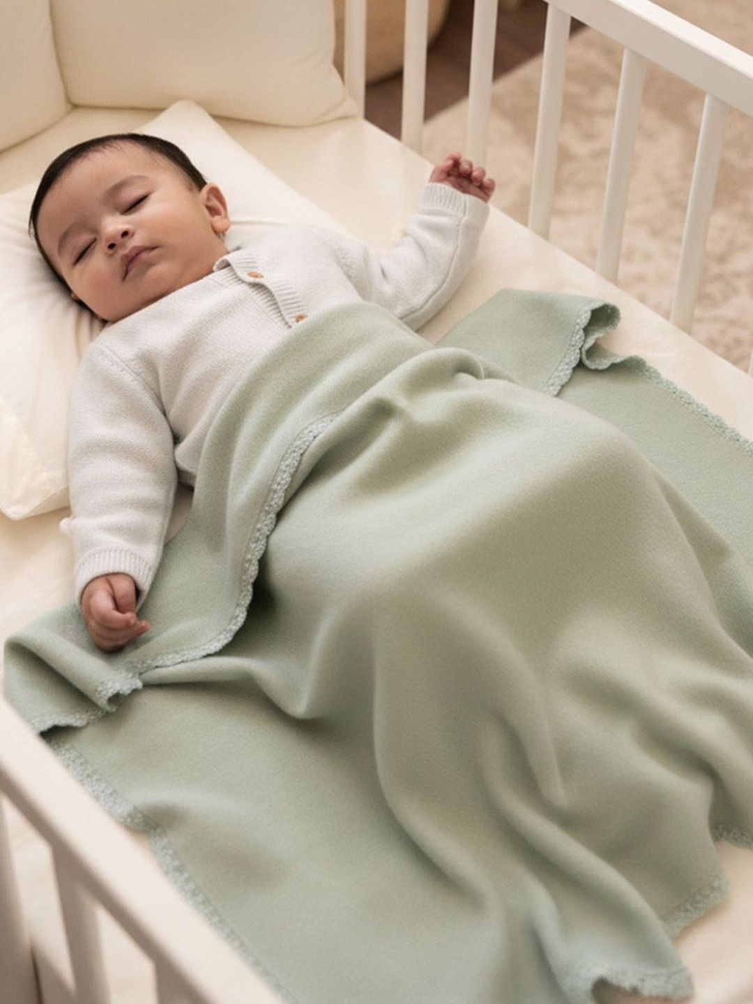 THE BABY TRUNK Green & Sea Green Woollen Core-picture-12