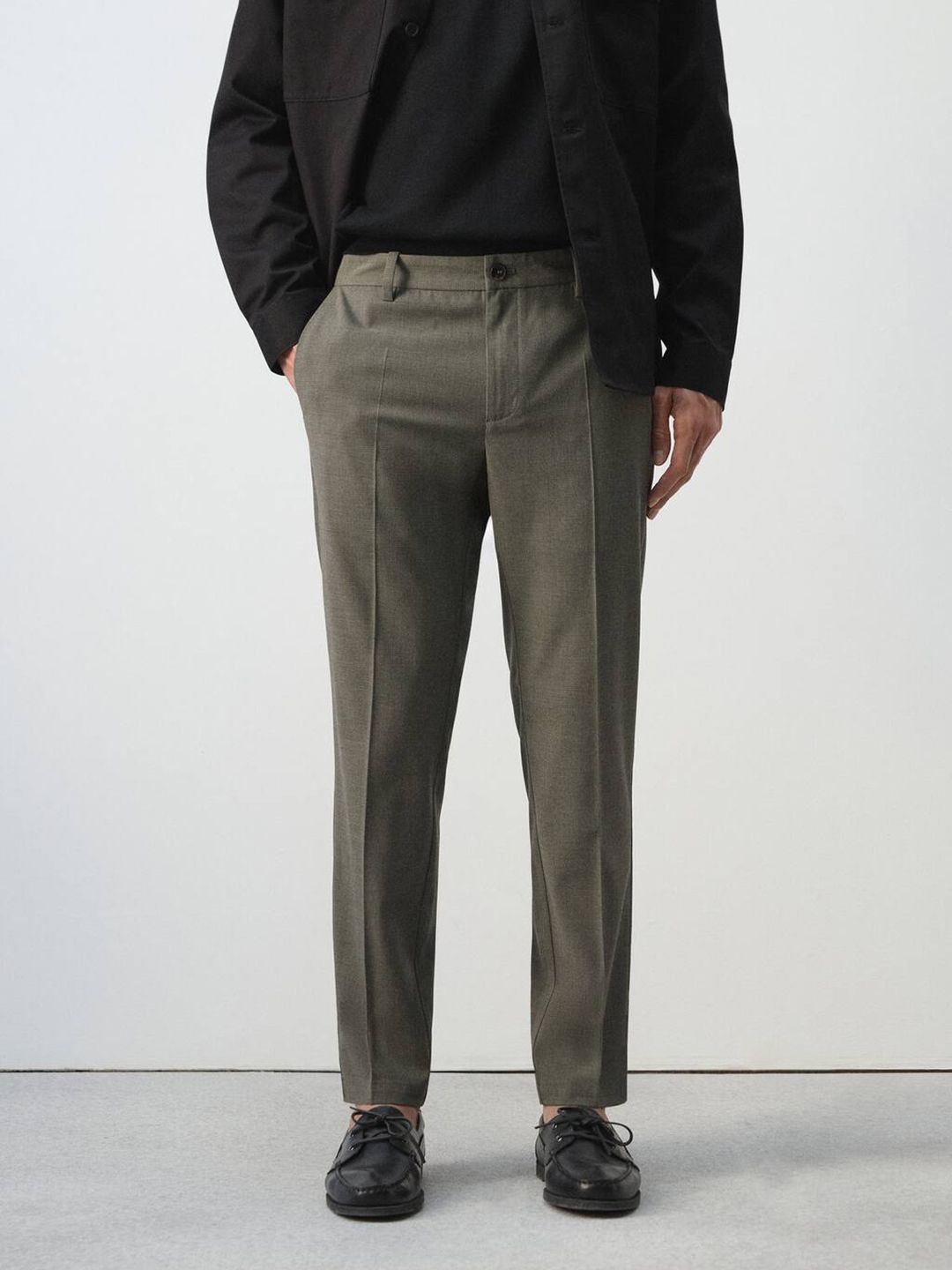 MANGO MAN Men Slim Fit Trousers-picture-26