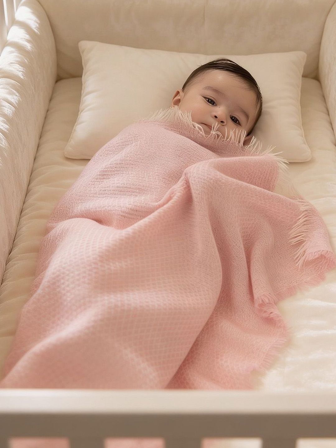THE BABY TRUNK Pink & Pink Woollen Core-image-12