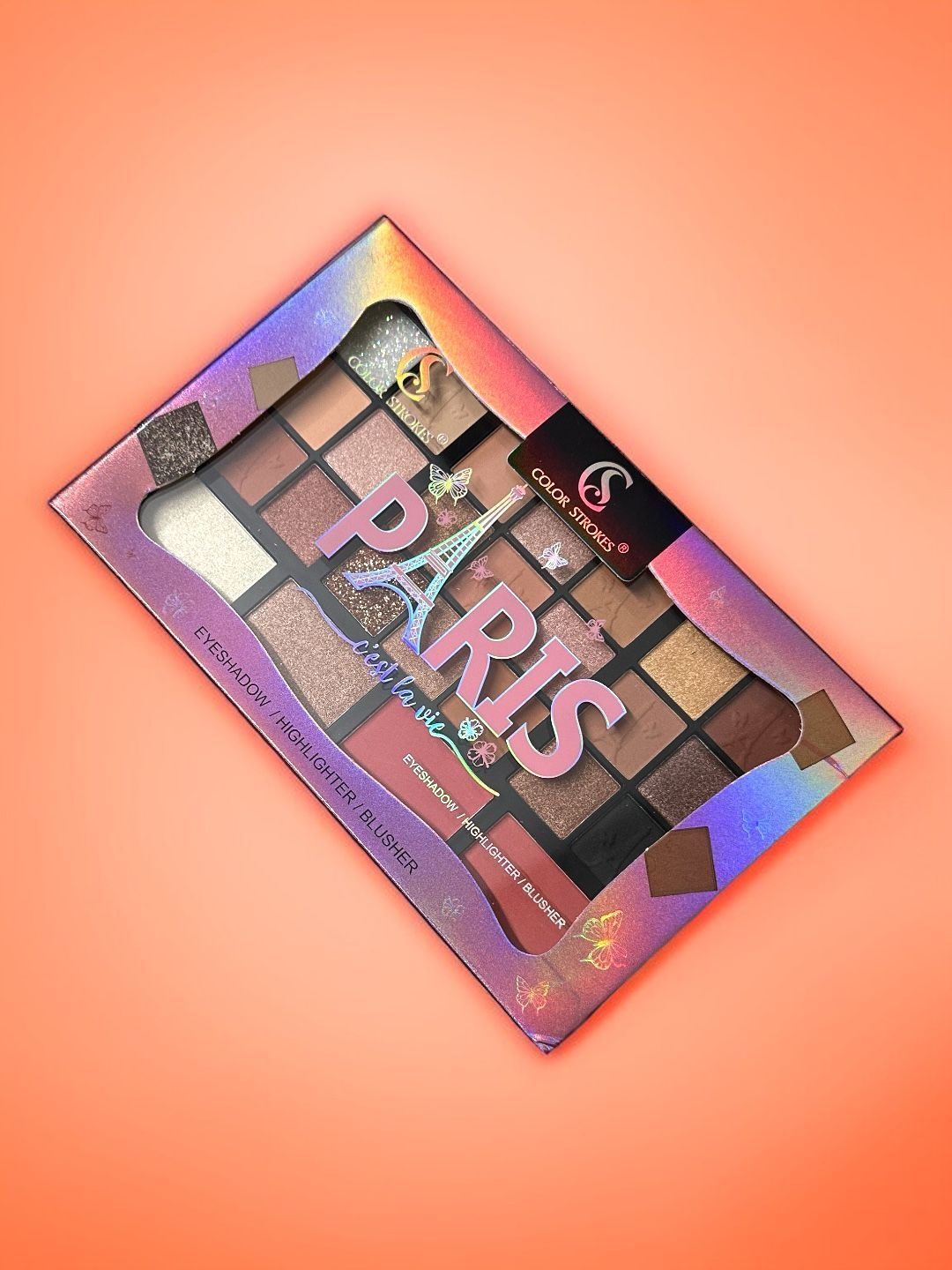 Color strokes 21 Eyeshadow & 2 Highlighter With 2 Blusher b - 36 g-picture-25