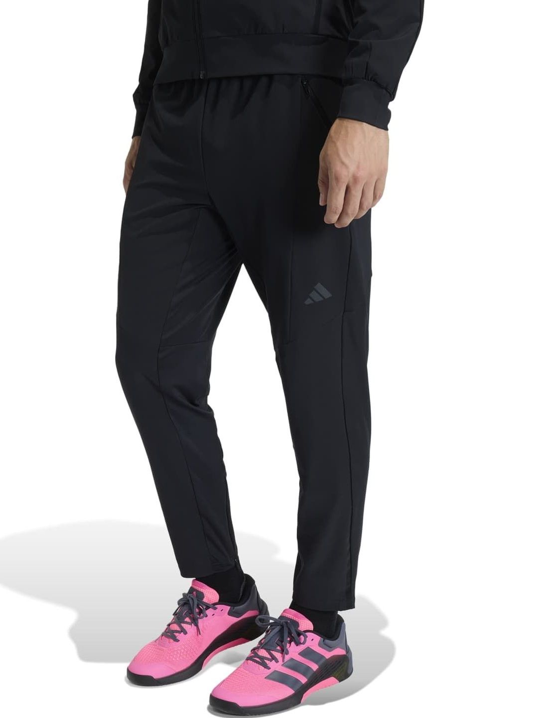 ADIDAS Men Regular Fit Brand Logo Training Joggers-image-14