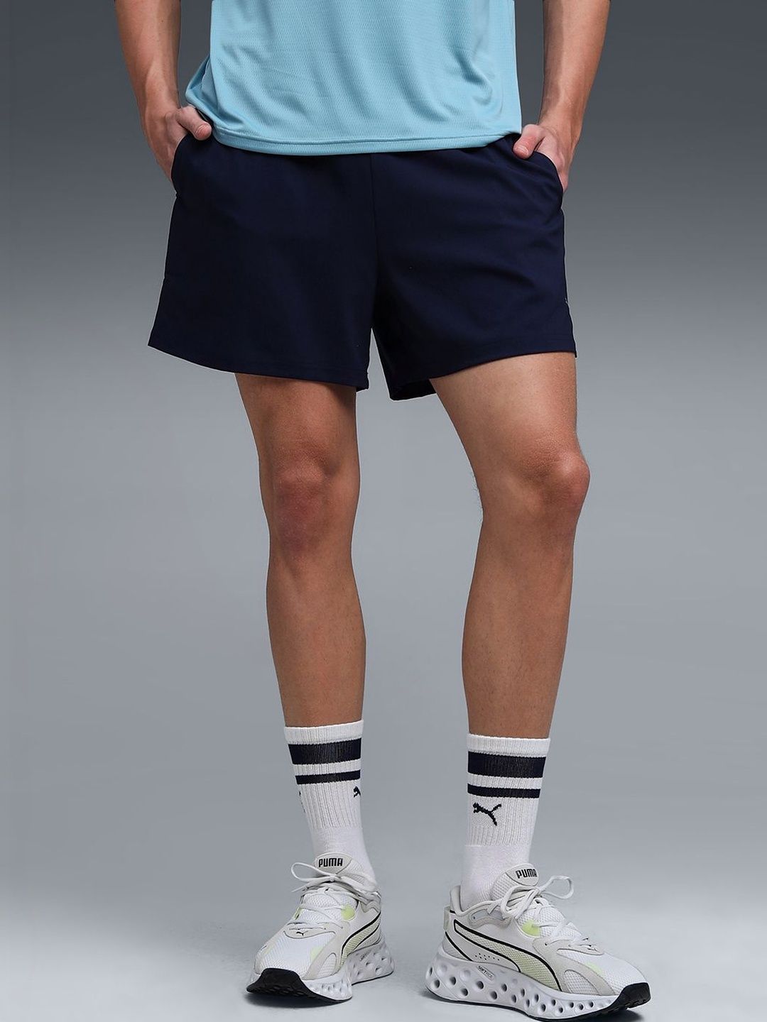 Puma Performance Woven Men's Side Pocket Gym Shorts-image-9