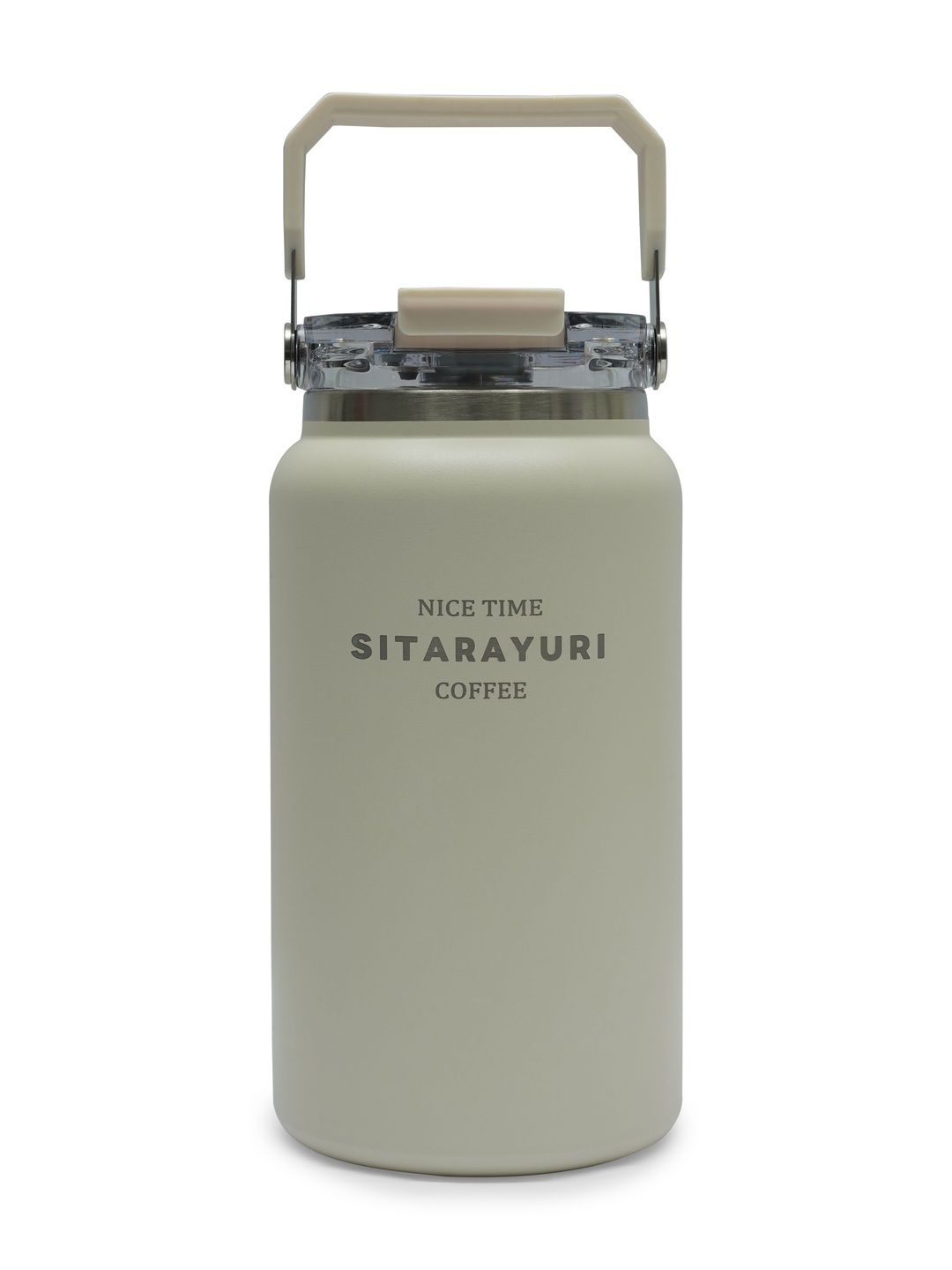 Nertz Lifestyle White Single Stainless Steel Typography Double Wall Vacuum Water Bottle-picture-54