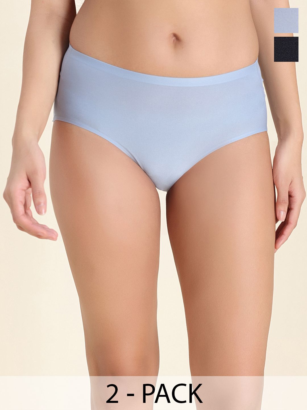 Zivame Women Pack of 2 Assorted Basic Briefs-picture-28