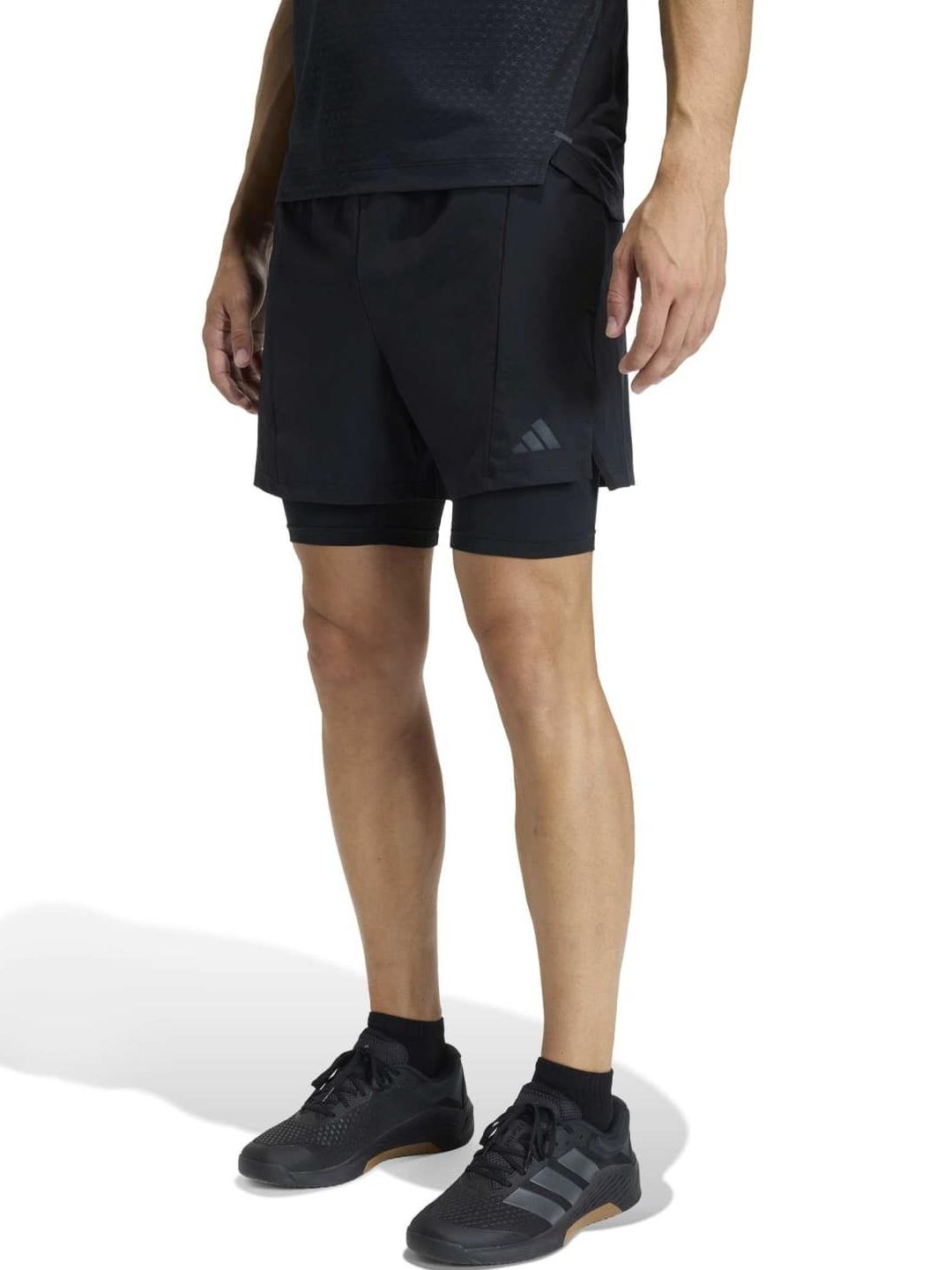 ADIDAS D4t 2In1 Mid-Rise Shorts-image-2