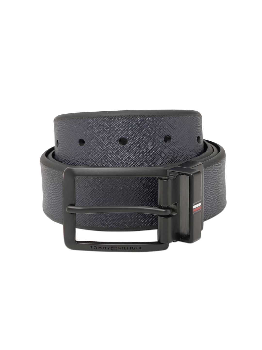 Tommy Hilfiger Men Textured Leather Reversible Belt-picture-34