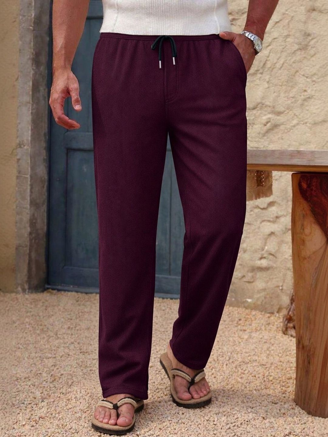 COMBRAIDED Men Relaxed Trousers-picture-43