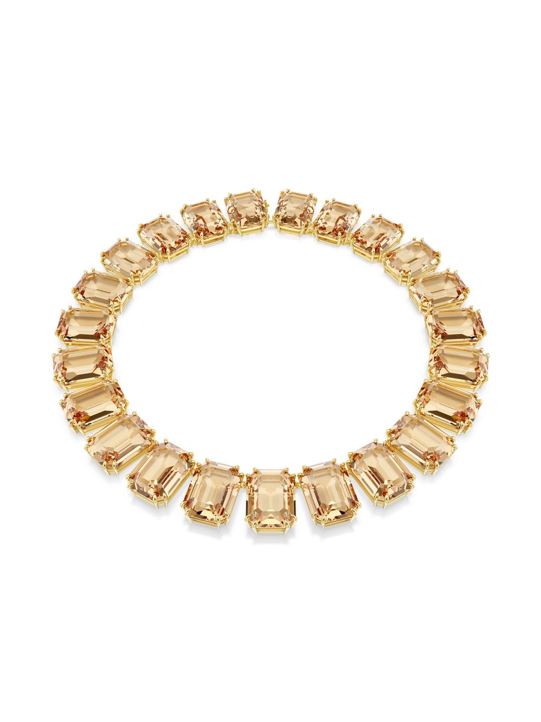 SWAROVSKI Gold-Plated Crystal Stone Studded Necklace-picture-46