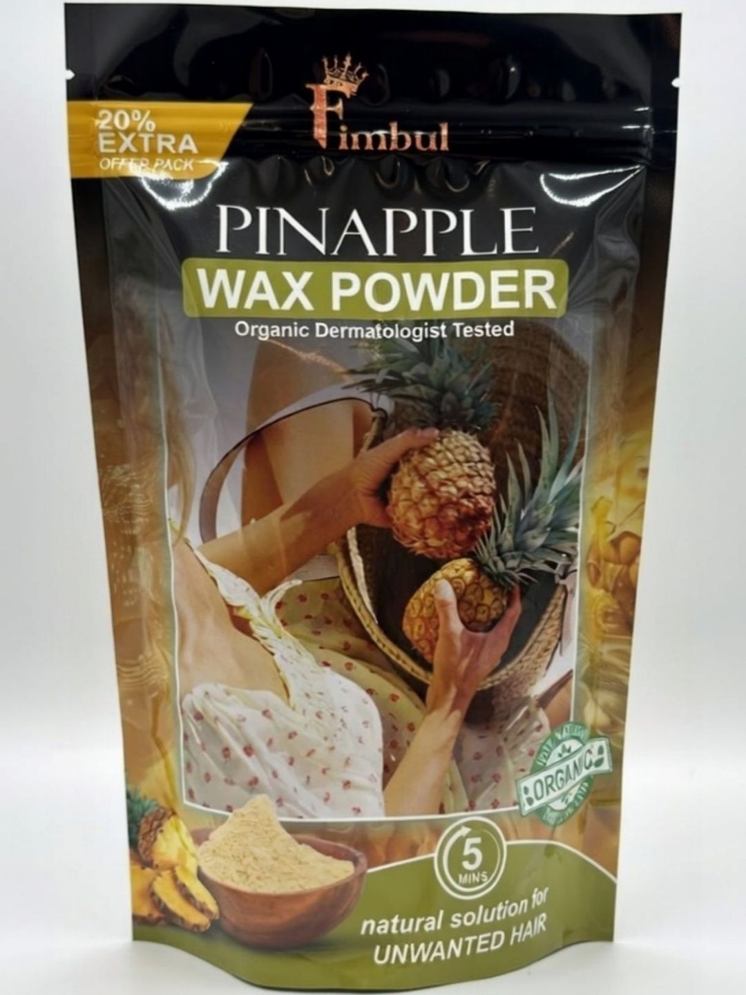 FIMBUL 100% Organic Pineapple Wax Powder - 100 g-picture-42