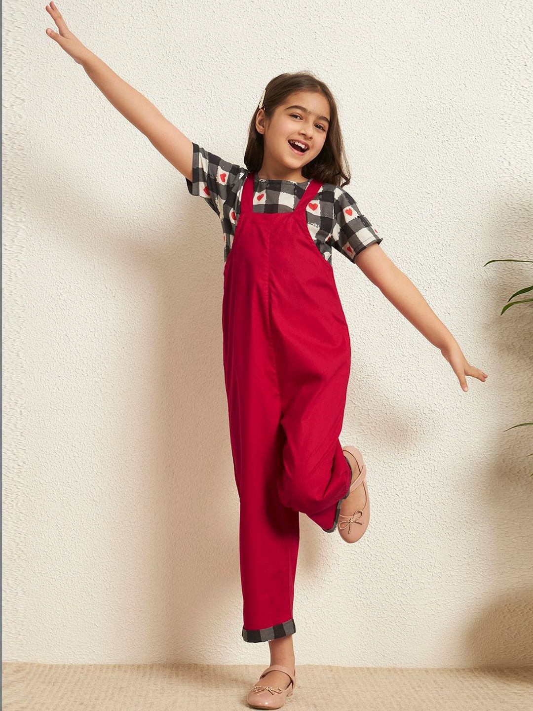 Bugandbees Girls Basic Jumpsuit-picture-16