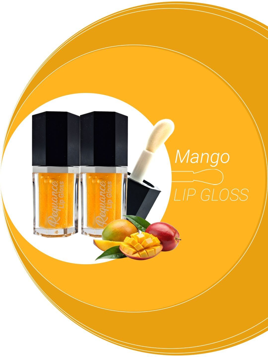 REQUANCE Set Of 2 Color-Changing High-Shine Lip Gloss - 3.5 ml Each - Mango 002-image-44