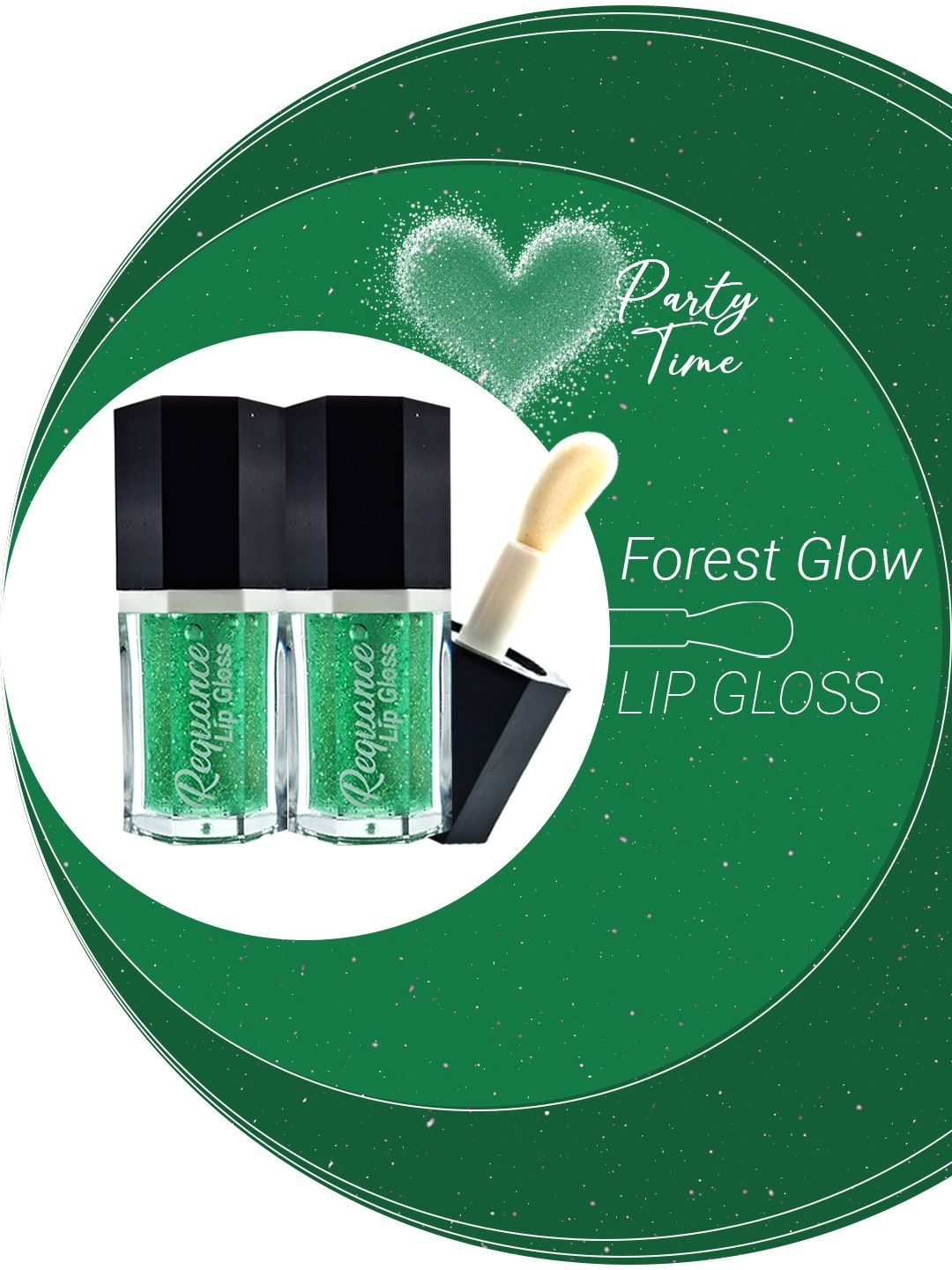 REQUANCE Set Of 2 Color-Changing High-Shine Lip Gloss - 3.5 ml Each - Forest Glow 006-image-29