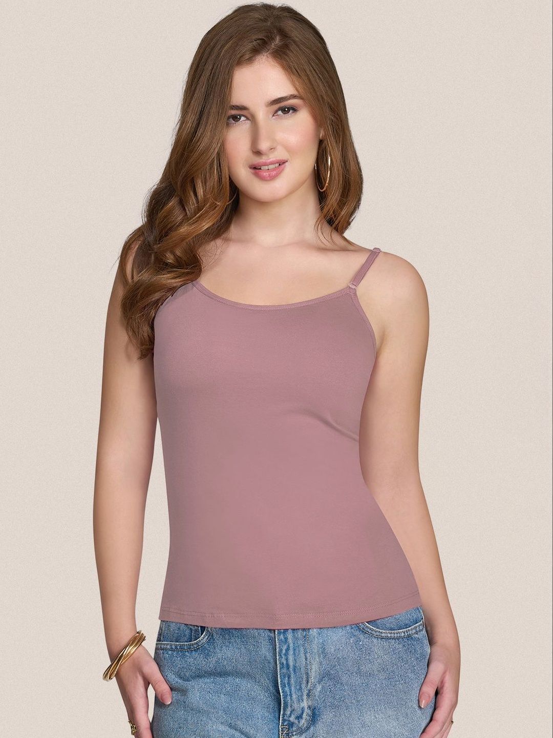 POOJA RAGENEE Cotton Non Padded Camisoles-picture-12