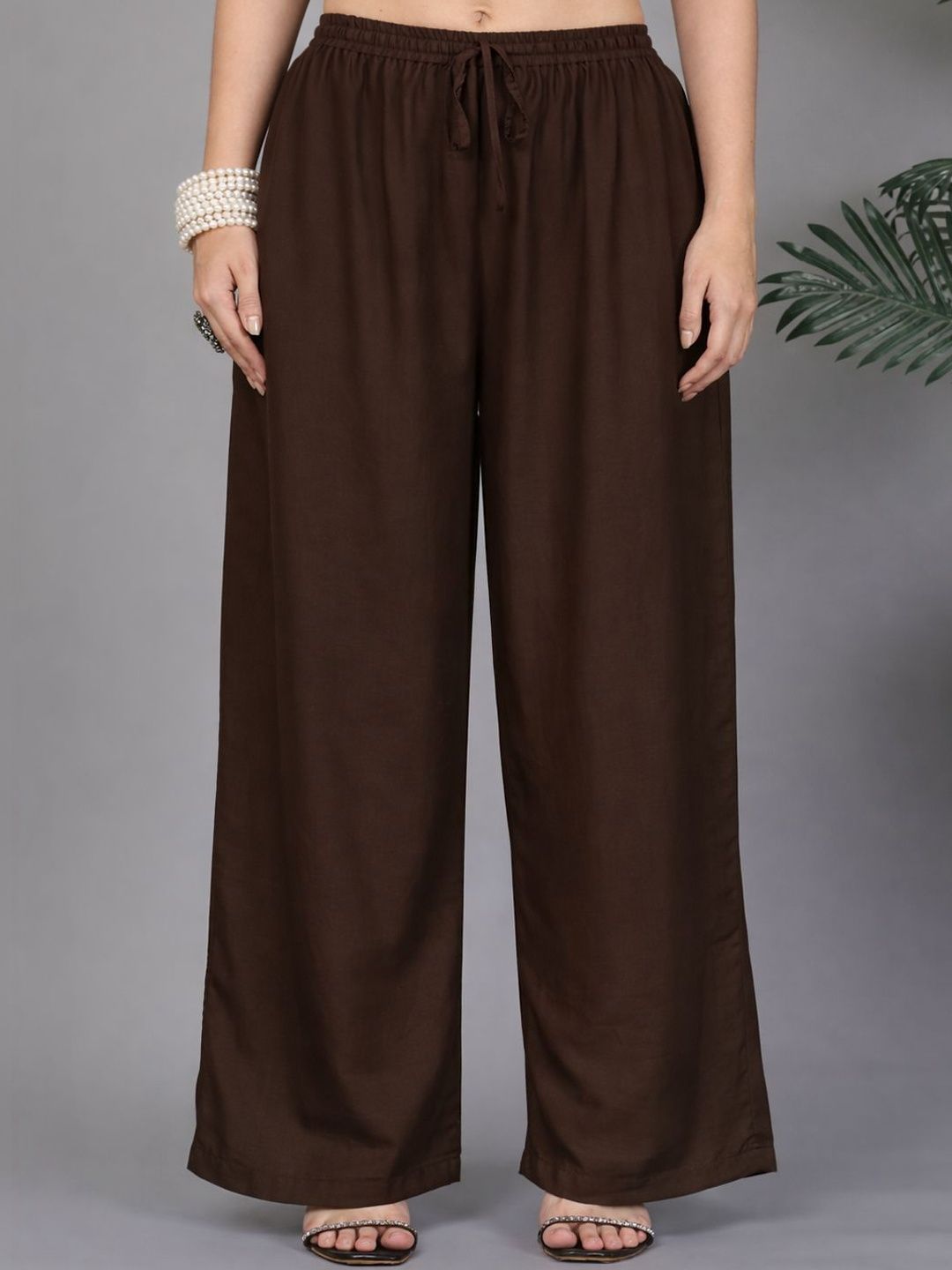 GRACIT Women Flared Ethnic Palazzos-picture-37