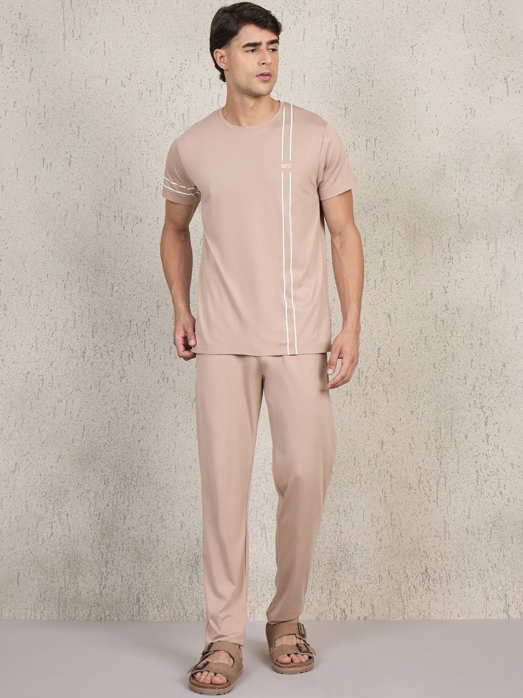 Sweet Dreams Men Striped Night suit-picture-45