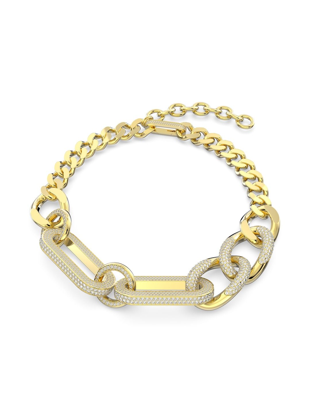 SWAROVSKI Gold-Plated Crystals Stone Studded Necklace-image-14