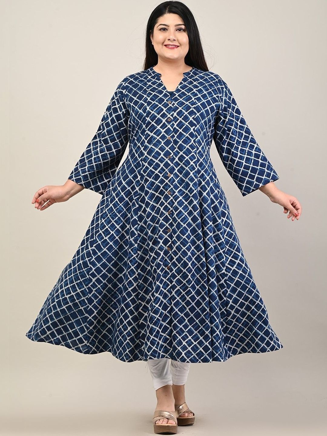 Sztori Women Printed Anarkali Kurta-picture-18