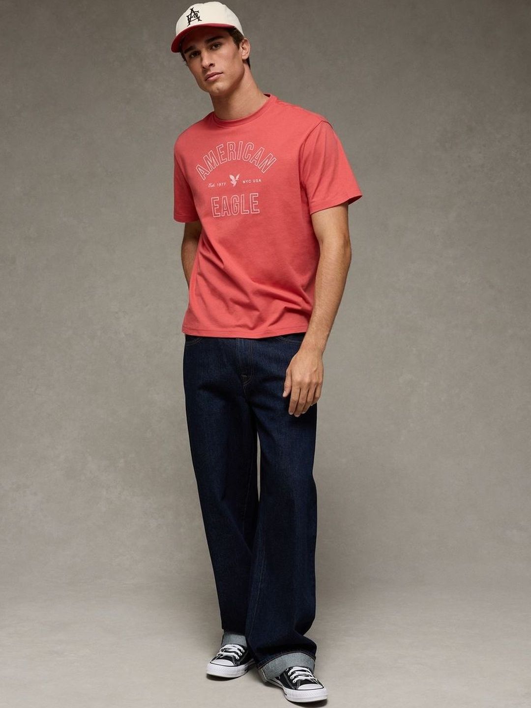 AMERICAN EAGLE OUTFITTERS Men Typography Printed T-shirt-picture-36