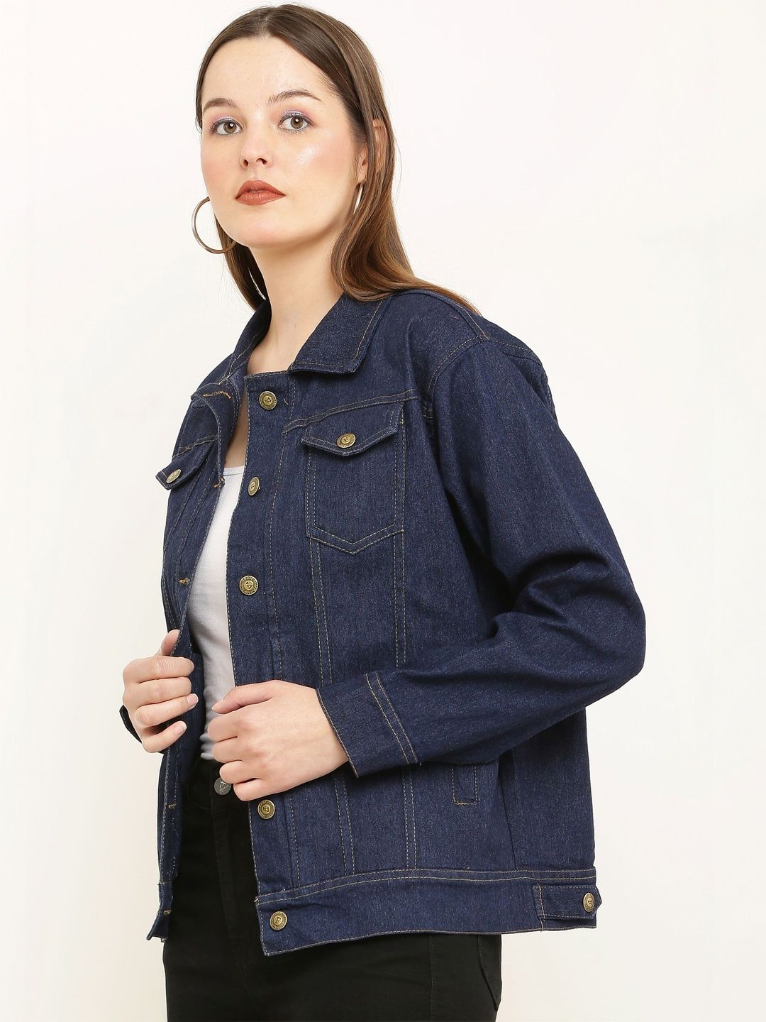 STYLEMYTH Women Denim Jacket
