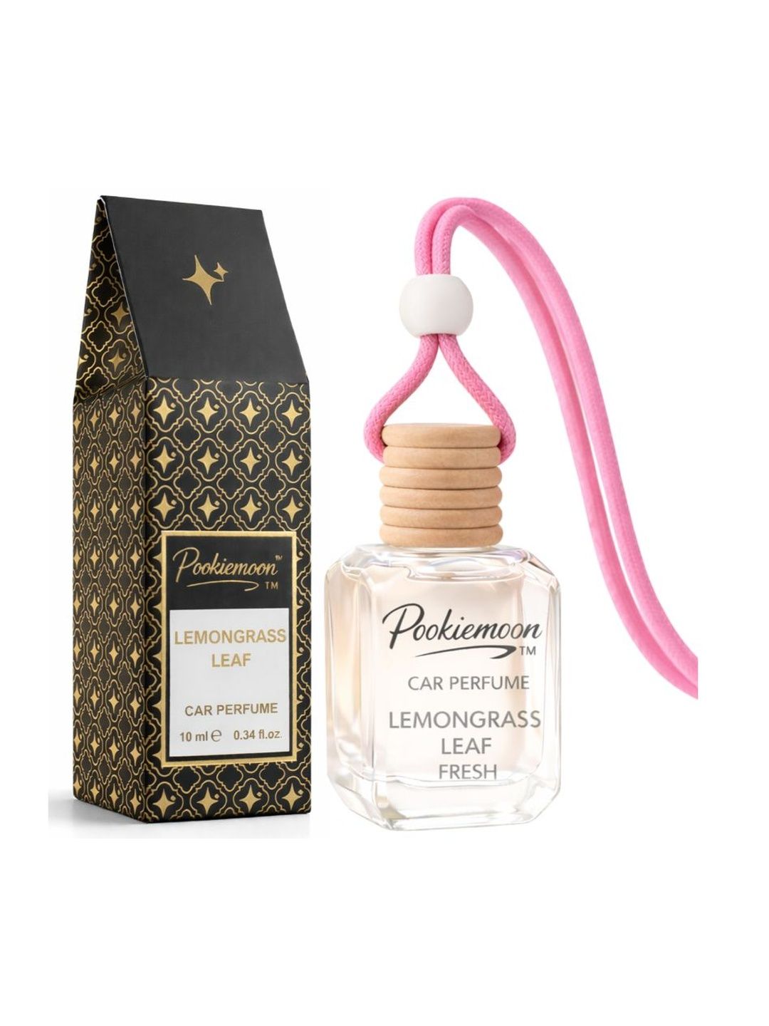 POOKIEMOON Lemongrass Leaf Car Perfume - 10 ml-picture-13