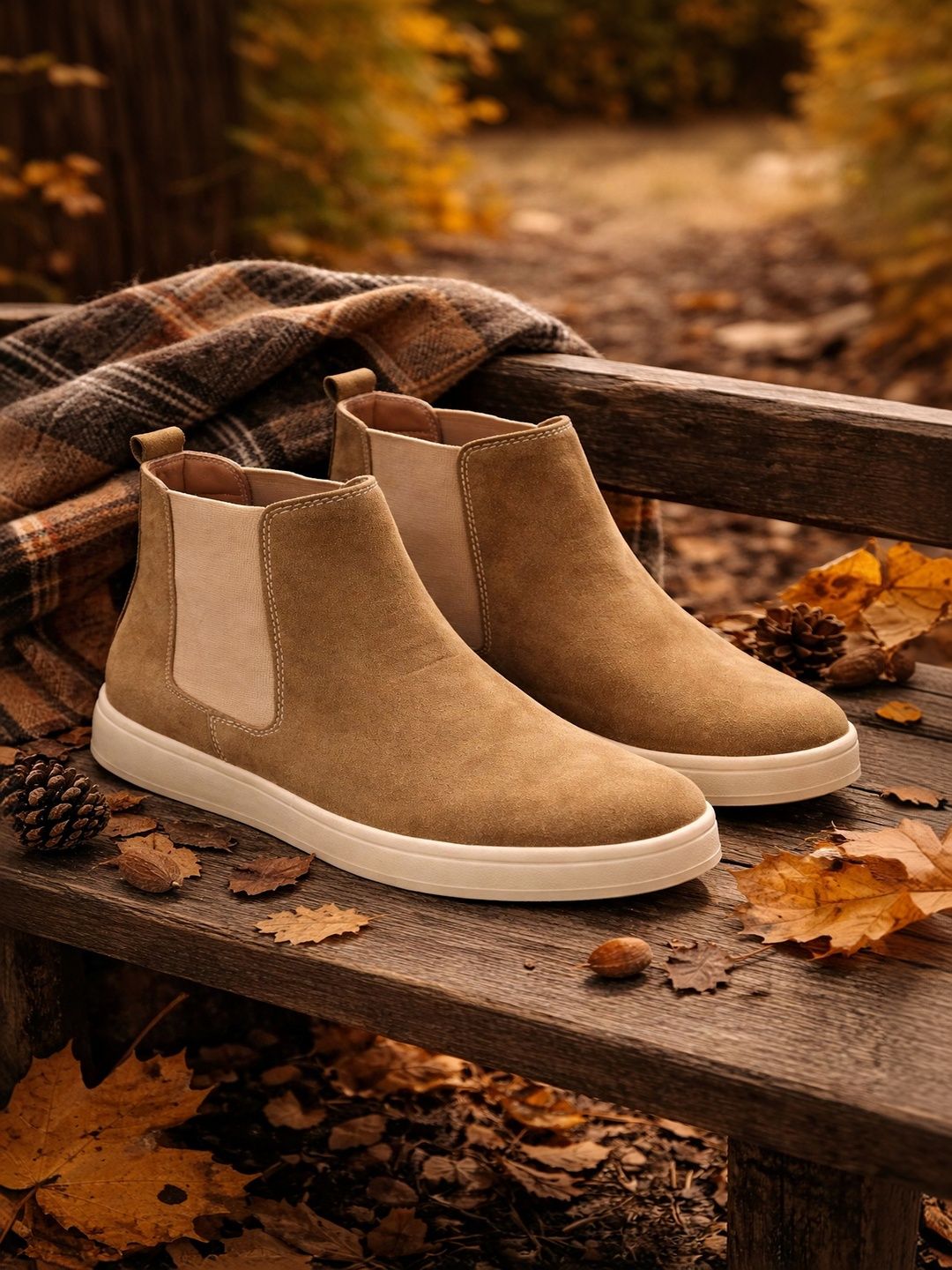 The Roadster Lifestyle Co Men Round Toe Slip-On Sneakers-picture-22