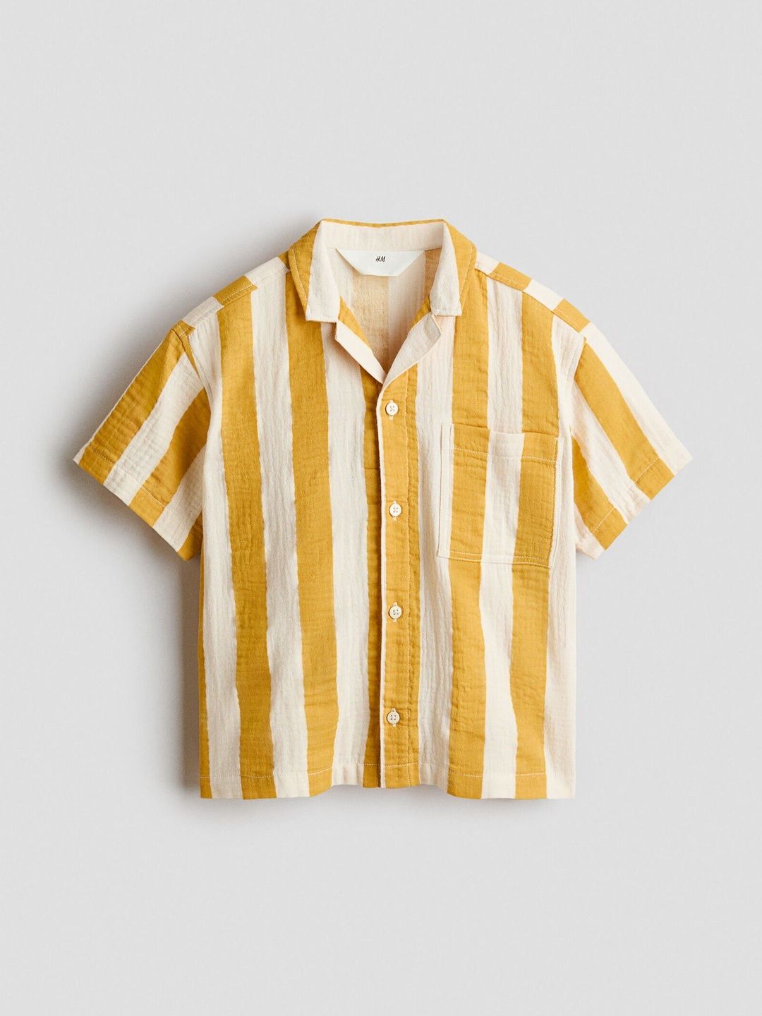 H&M Cotton muslin resort shirt