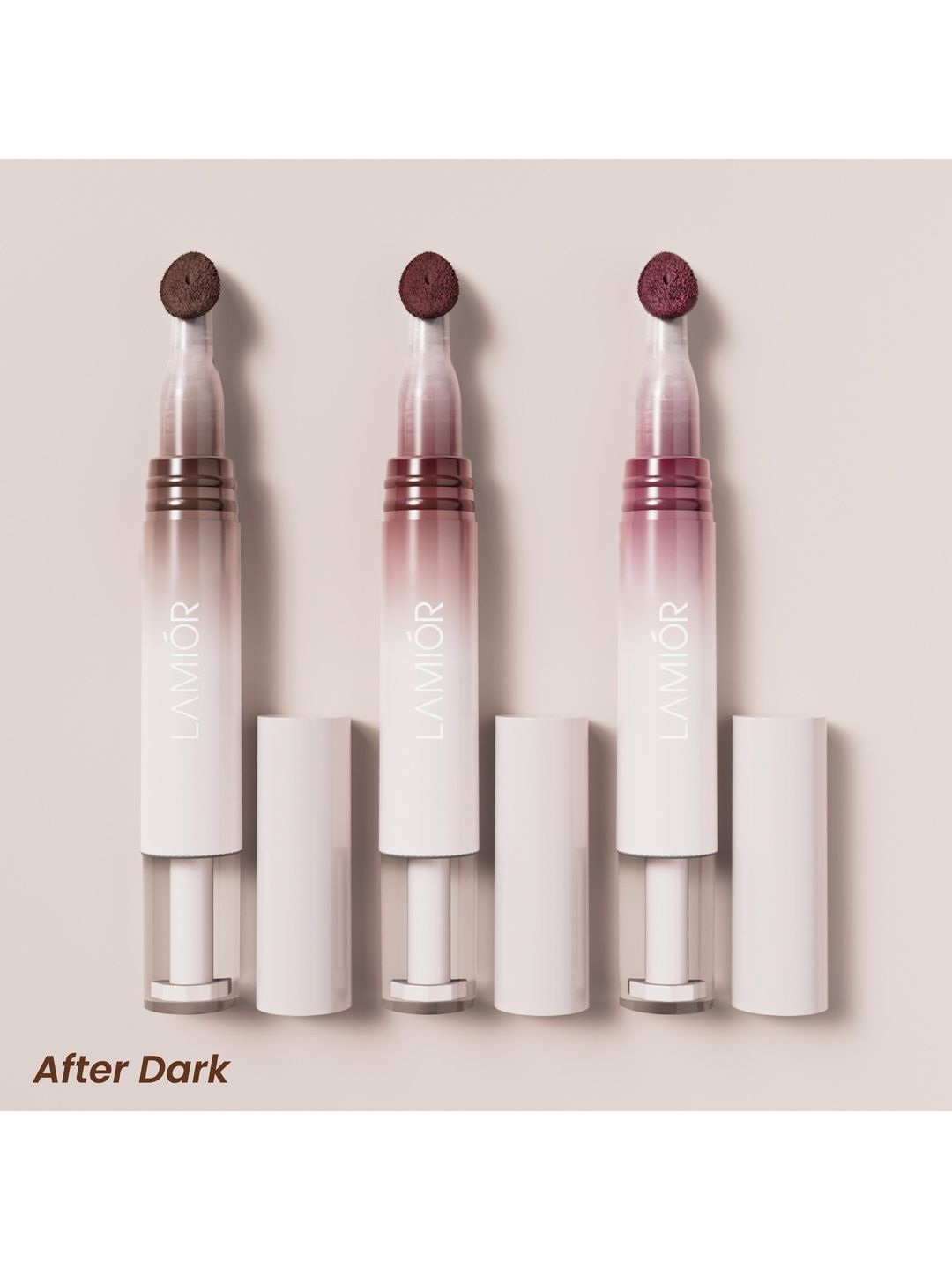 LAMIOR Set Of 3 Hydrating Lip Gloss Stain - 4 ml Each - After Dark-picture-11