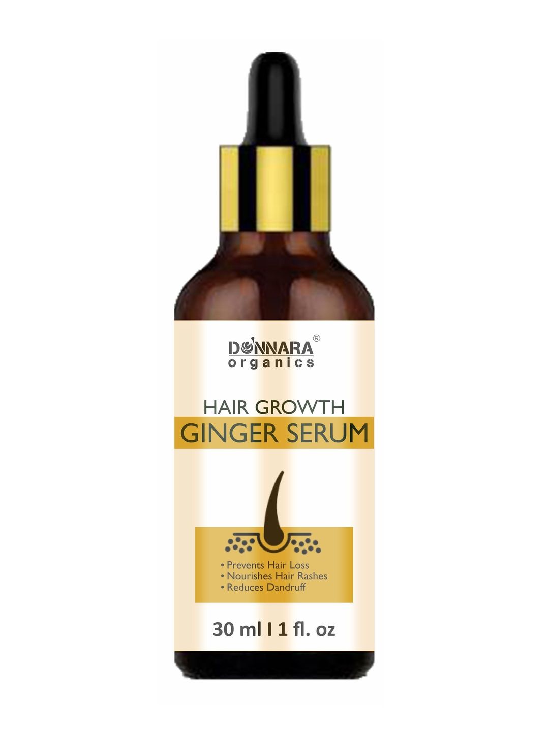 Donnara Organics Hair Growth Ginger Serum- 30 ml-image-6