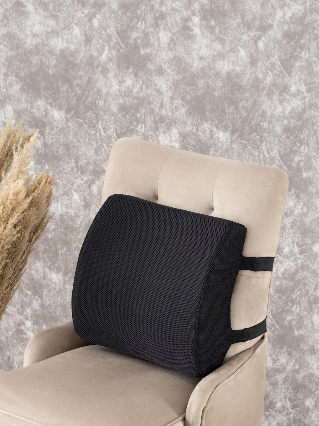 wakefit Black Memory Foam Filled Polyester Pillow-picture-22
