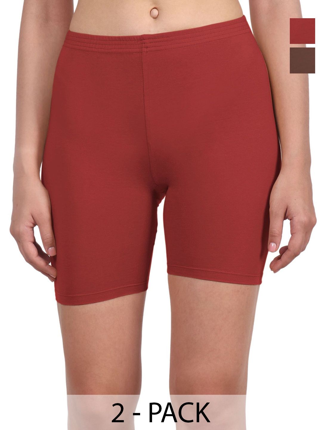 VANILA Women Skinny Fit Cycling Shorts-picture-23