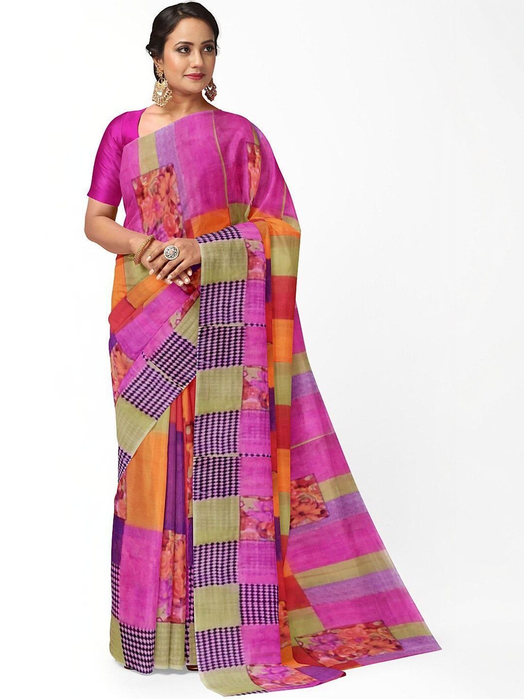 Moda Rapido Poly Georgette Saree-picture-15