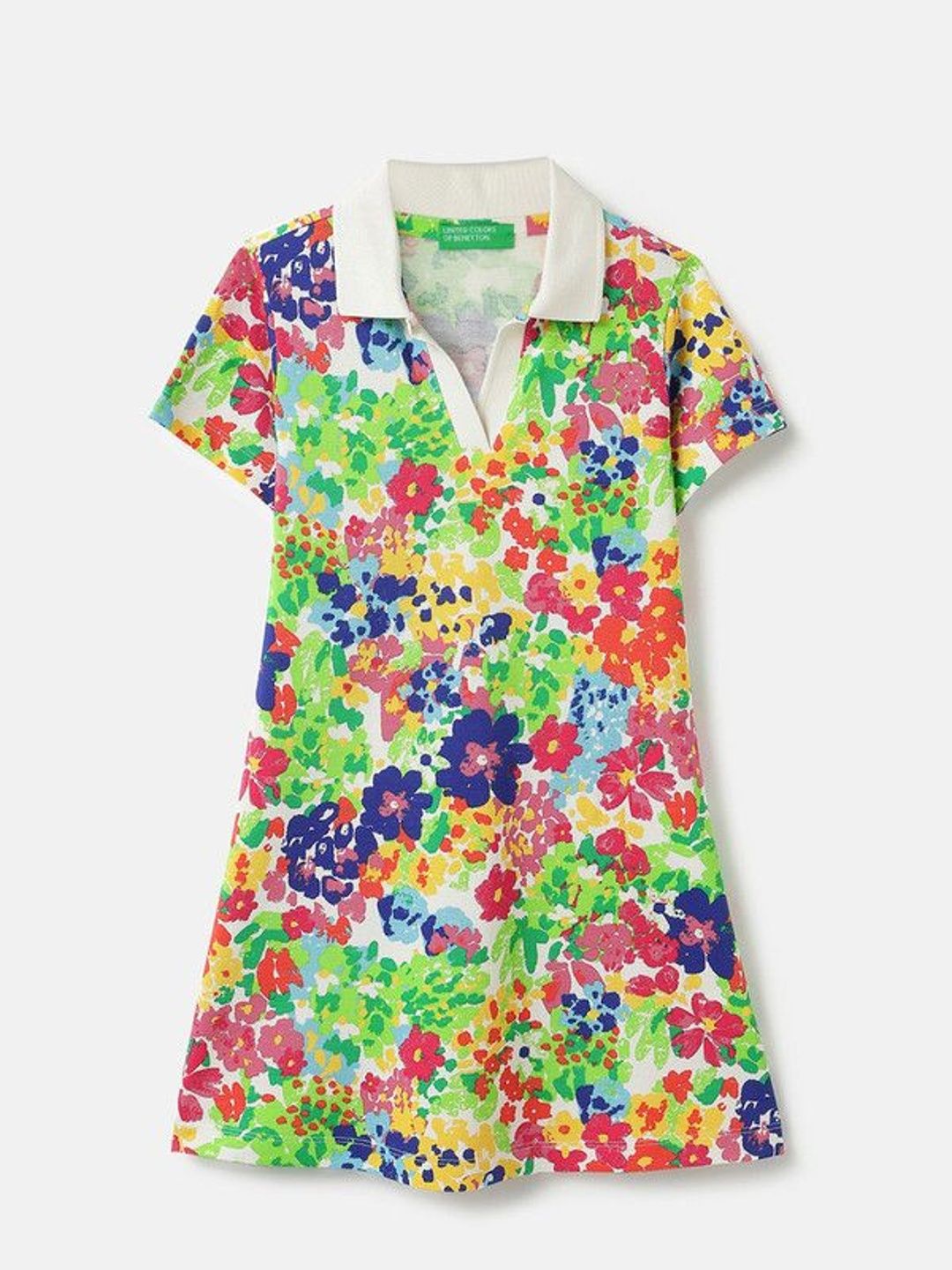 United Colors of Benetton Floral Print A-Line Midi Dress-picture-37