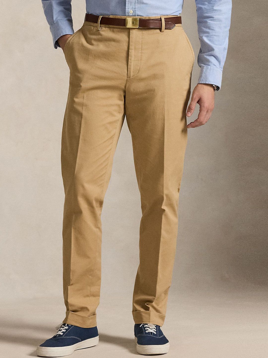 Polo Ralph Lauren Men Slim Fit Mid-Rise Chinos Trousers-picture-13
