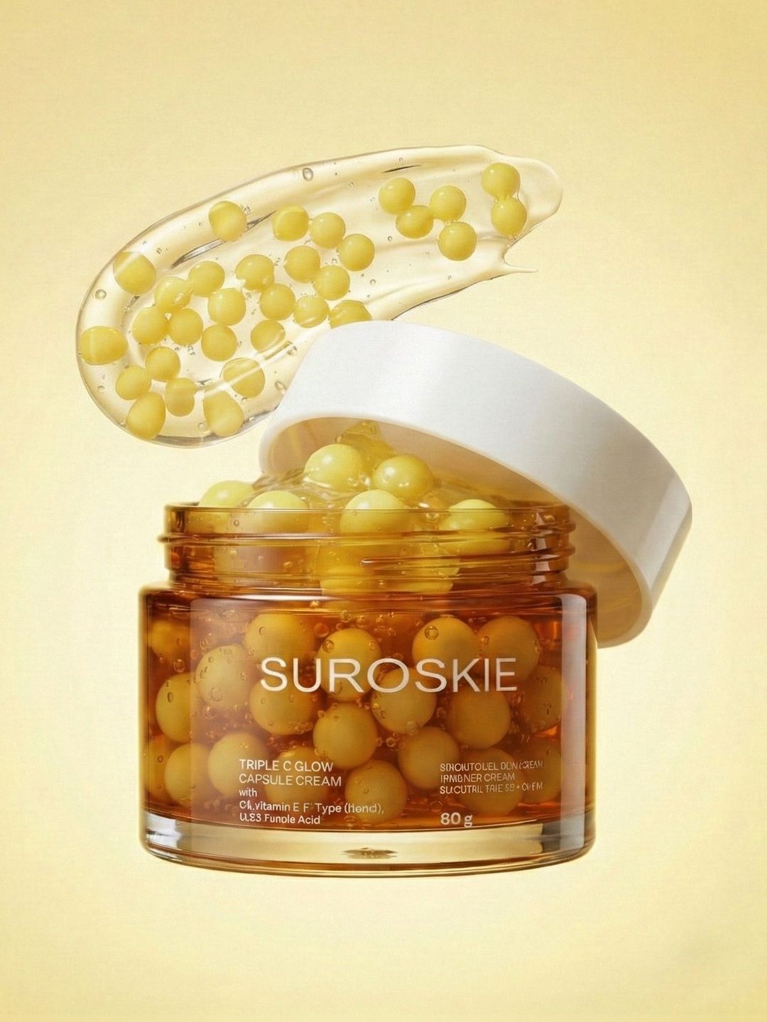 SUROSKIE Triple C Glow Capsule Cream 5% Vitamin C (3-Type Blend) + 0.3% Ferulic 80 g-image-20