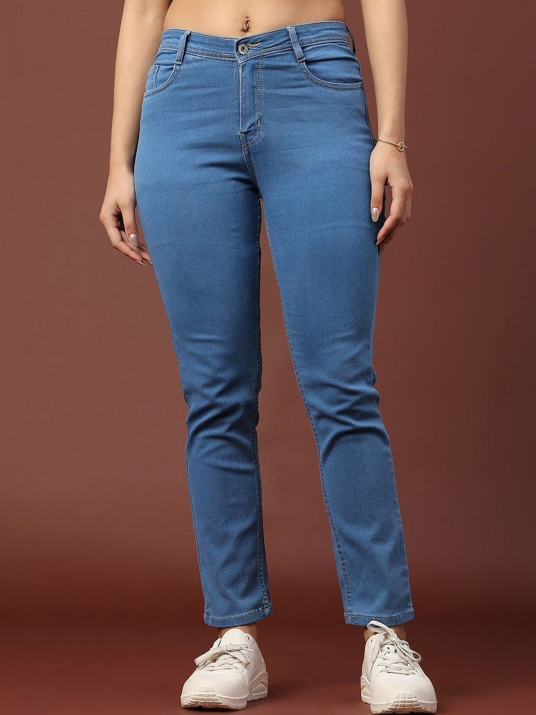 V-Mart Women Regular Fit Mid-Rise Stretchable Jeans-picture-23