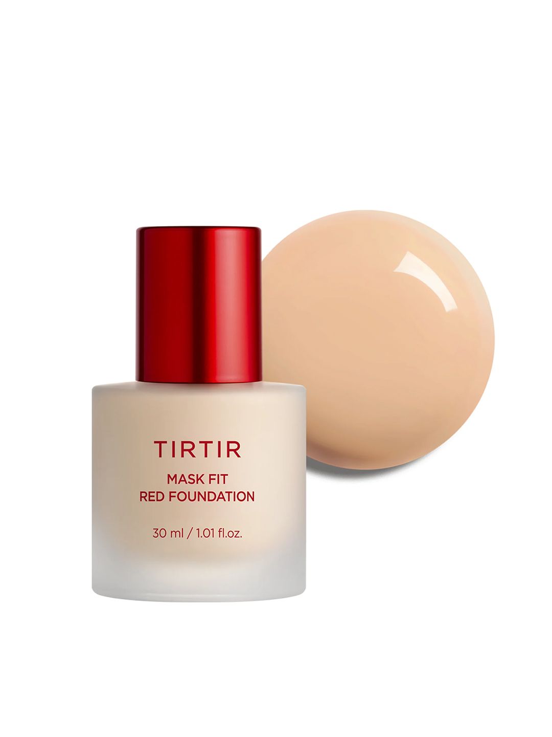 TIR TIR Mask Fit Long Lasting & Smudge-Proof Red Foundation 30 ml - Shell Beige 22N-image-8